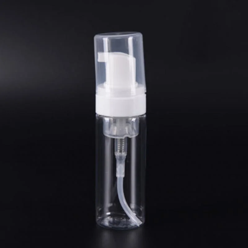 Wholesale 30ml 50ml 60ml 100ml 150ml 200ml Pet White Transparent Soap Foam Pump Bottles with Foamer Pump and Cap